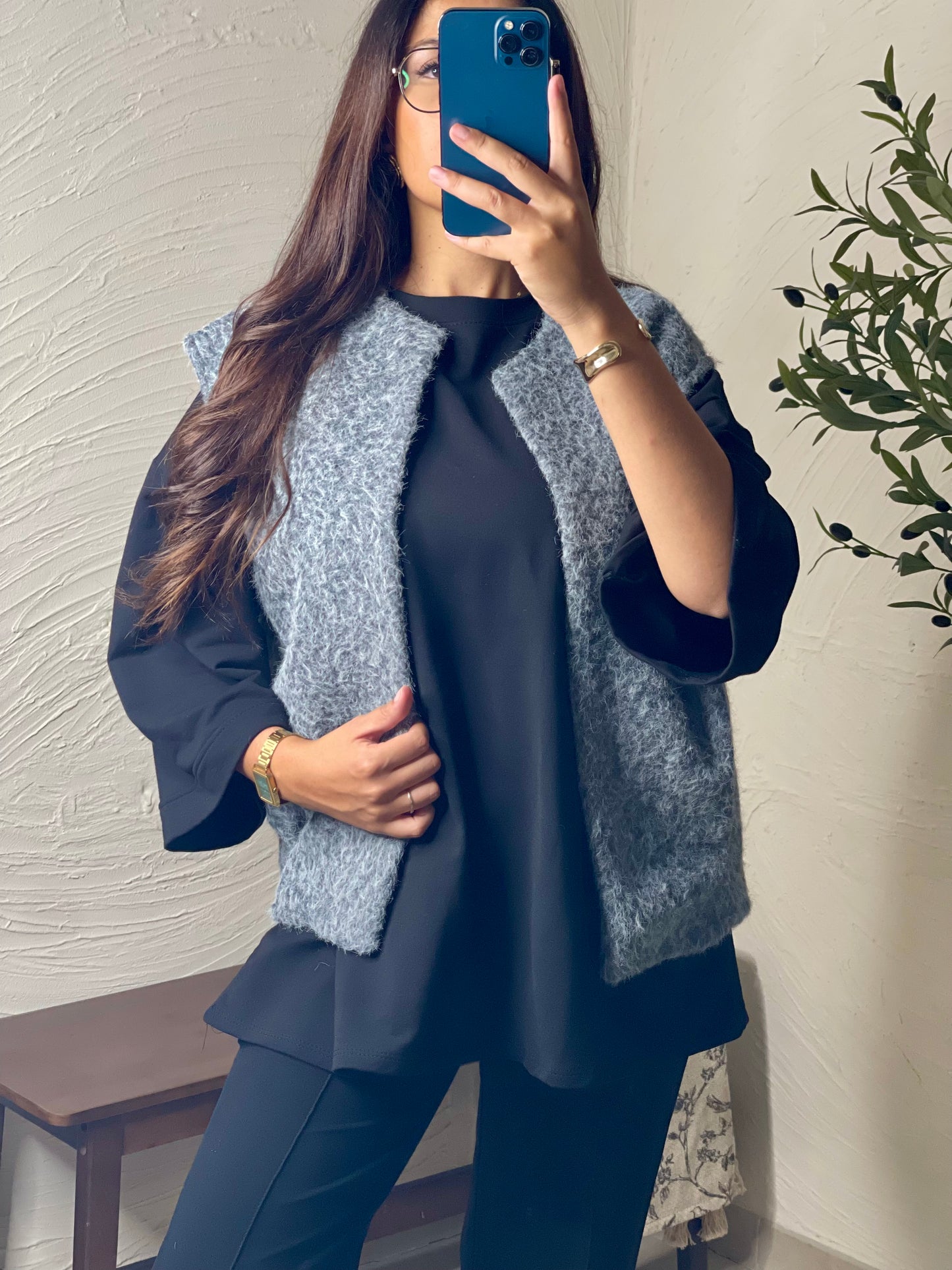 Gilet sans manche - Gris