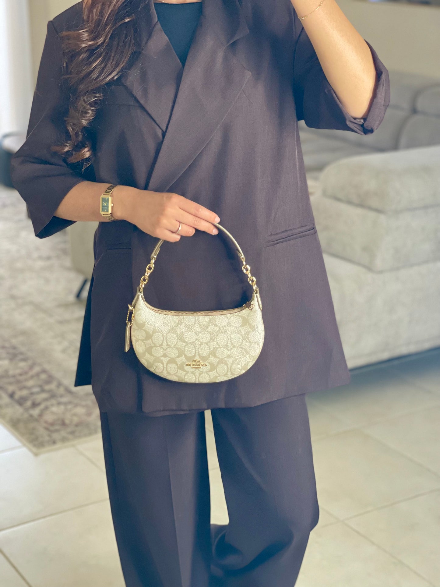 Ensemble blazer - Marron