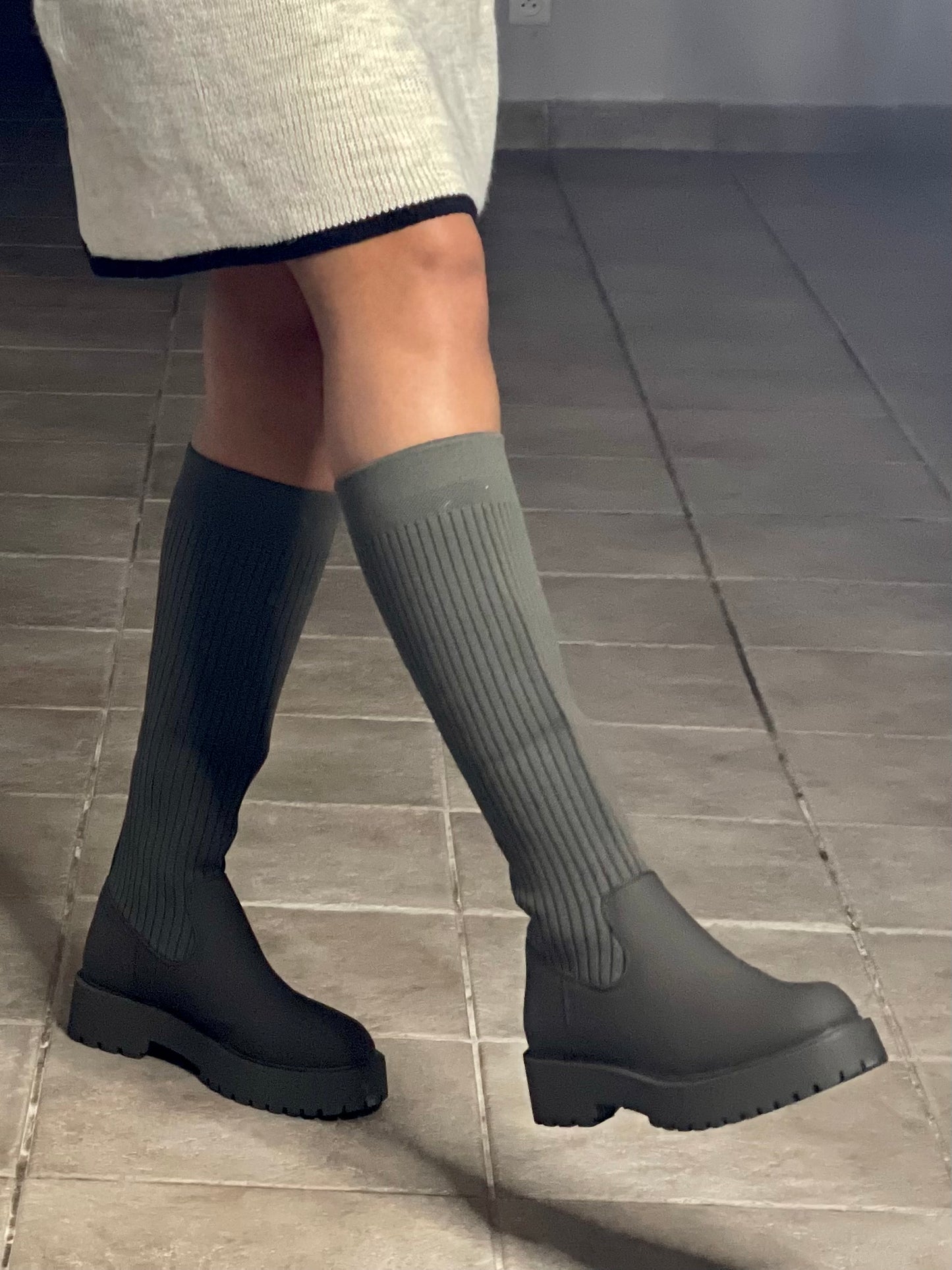 Bottes Lina - Kaki