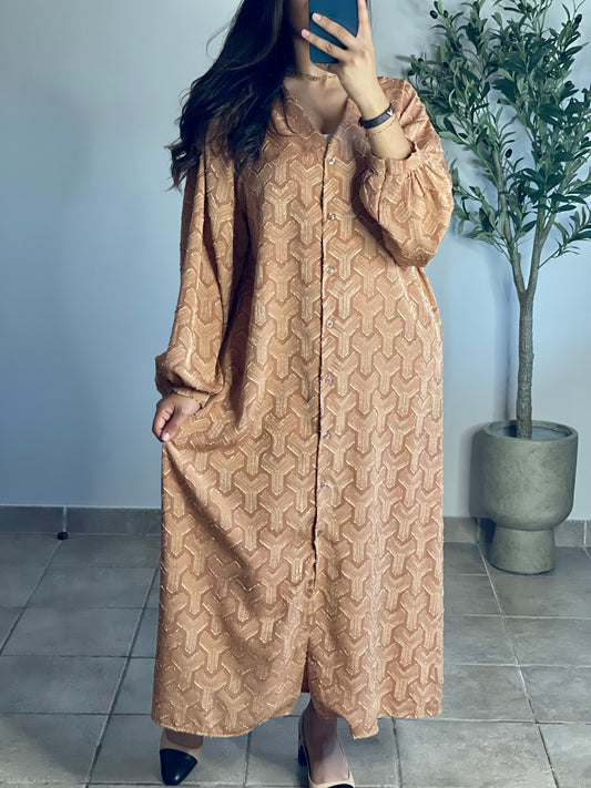 Robe Sofia - Brique