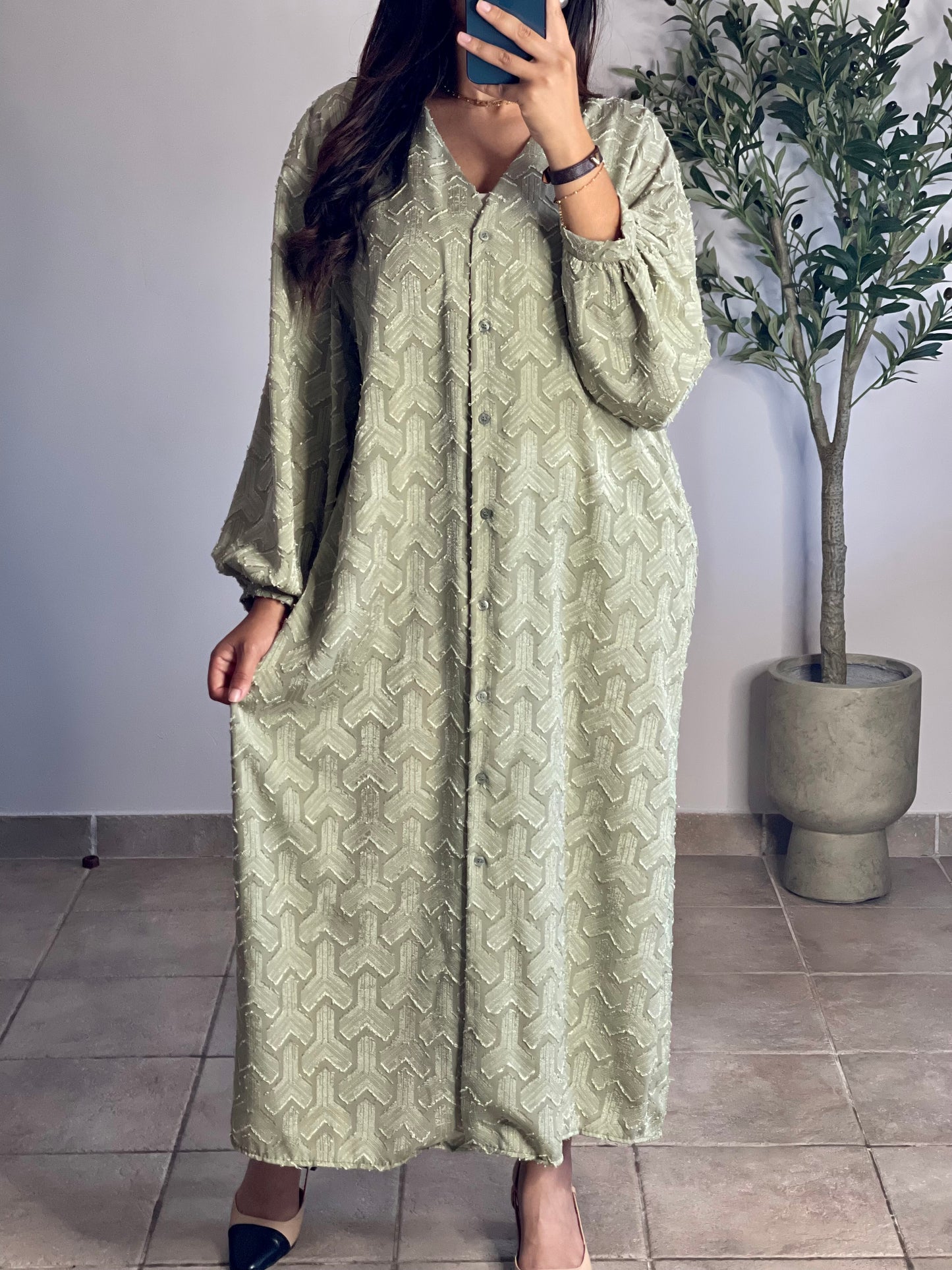 Robe Sofia - Verte