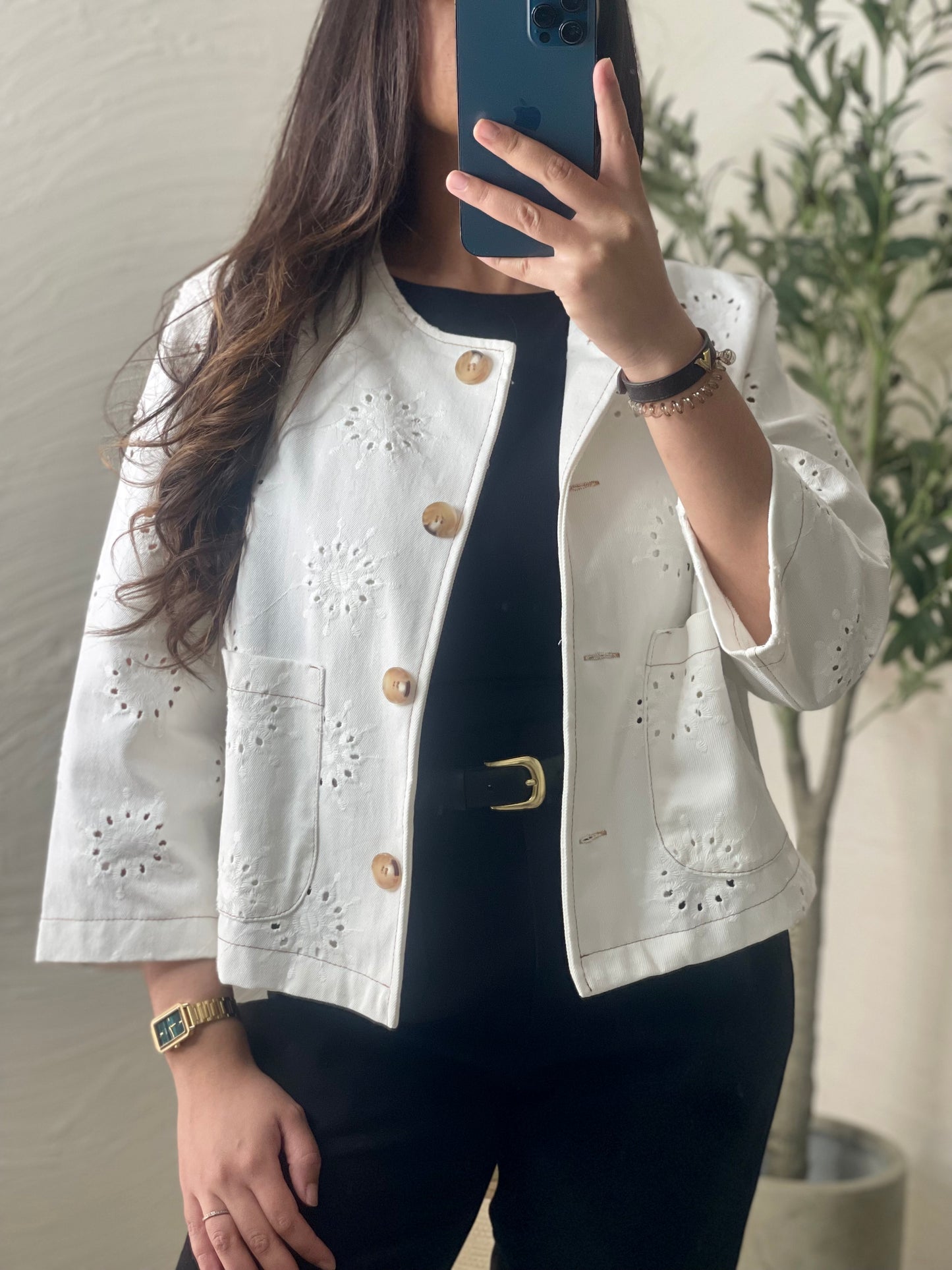 Veste Olia - Blanche