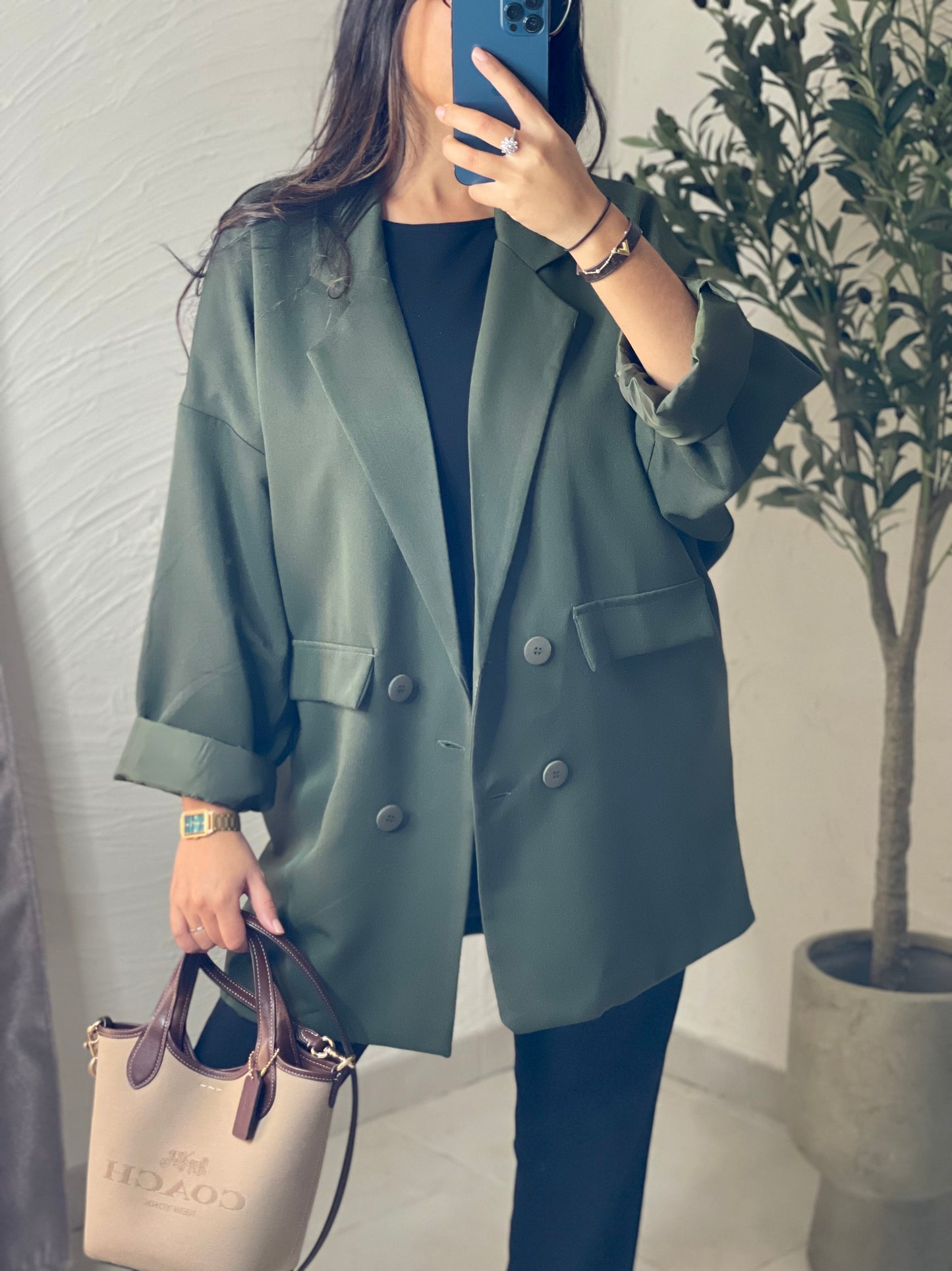 Blazer oversize - Kaki