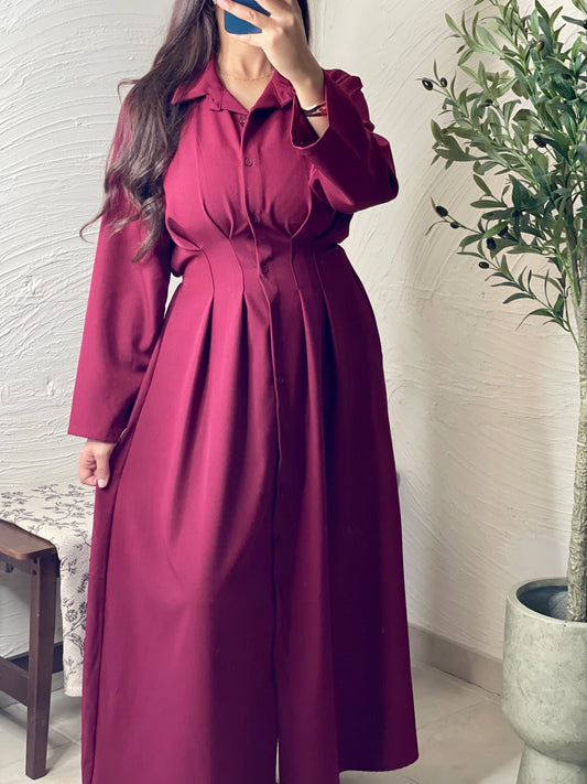 Robe cintré - Bordeaux