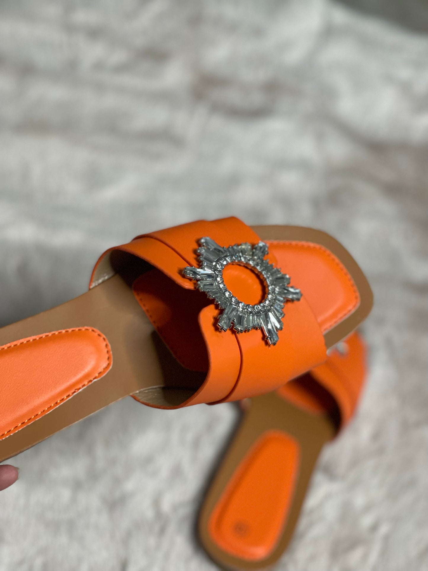 Claquettes Tina - Orange