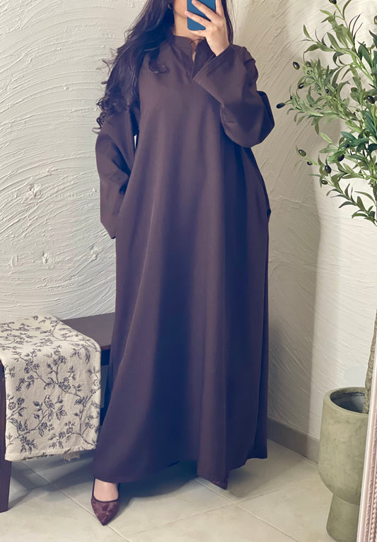 Abaya - Marron