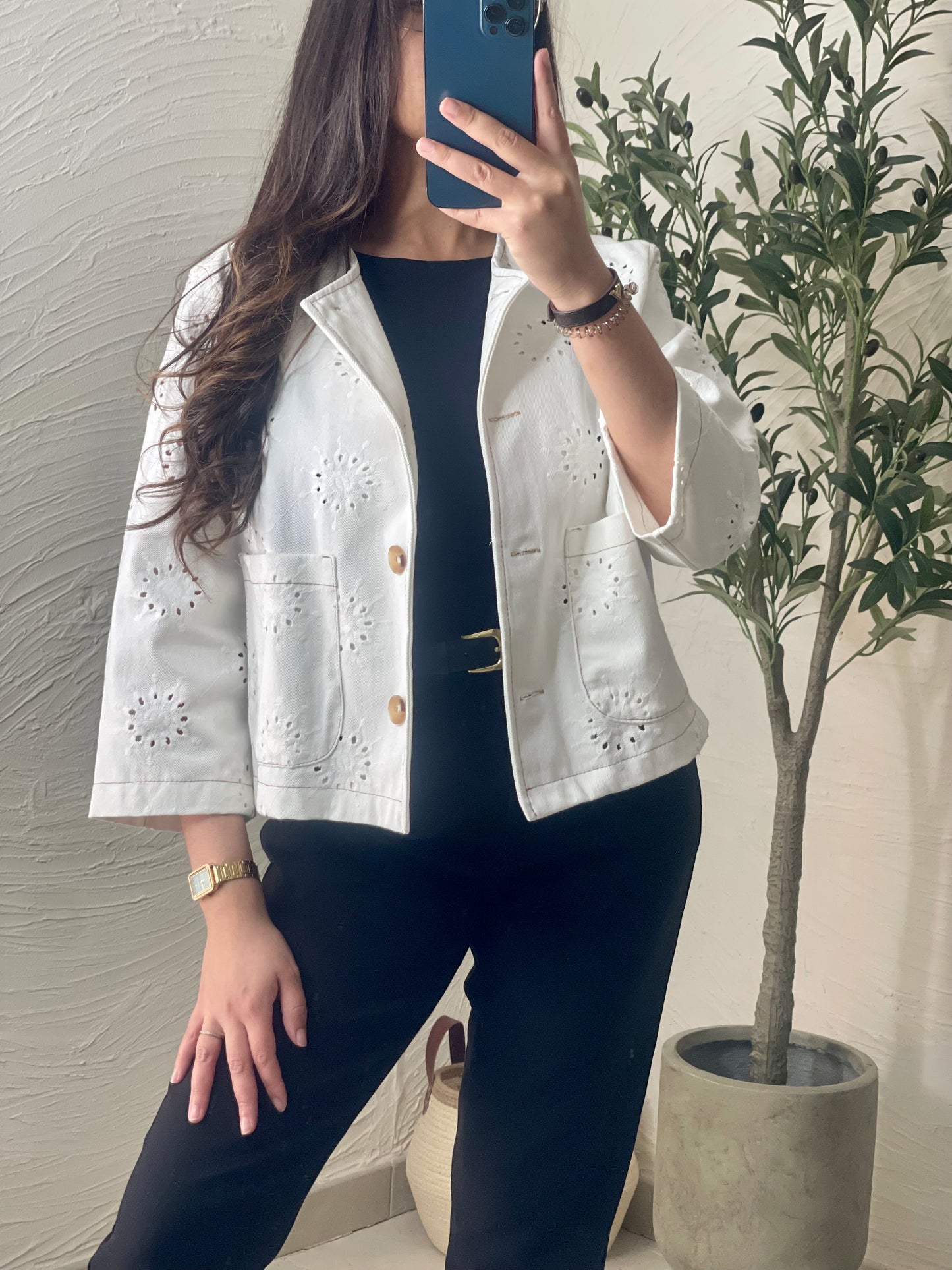 Veste Olia - Blanche