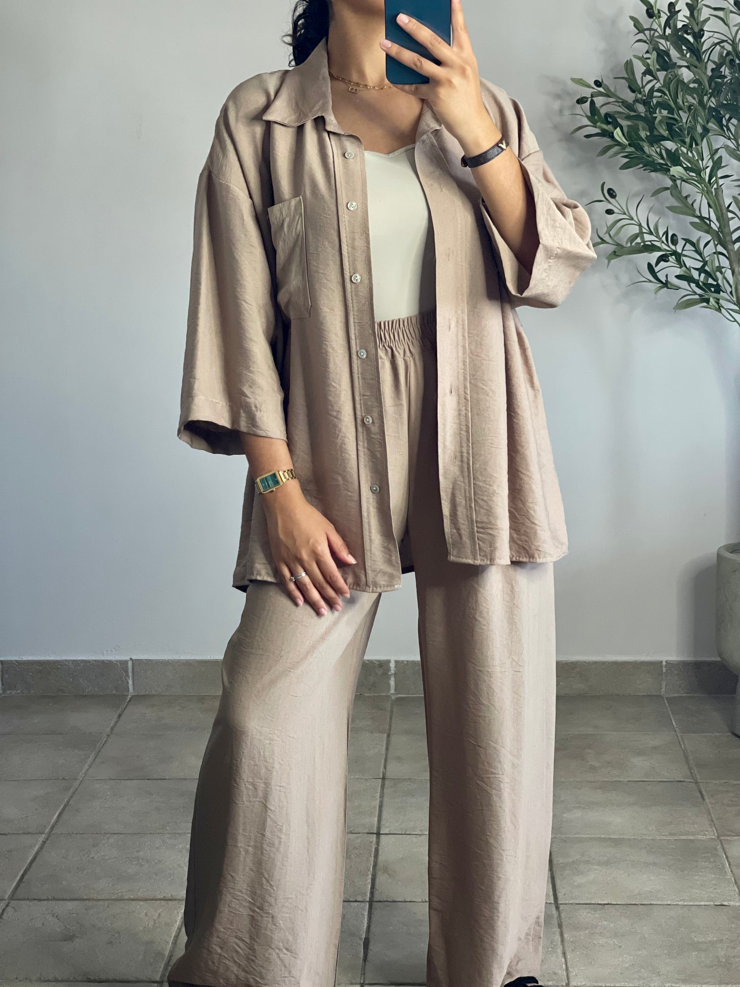 Ensemble Shay - Taupe